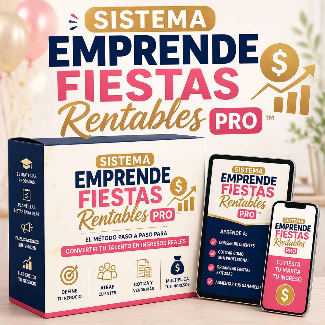 💰 Sistema EMPRENDE Fiestas Rentables PRO™